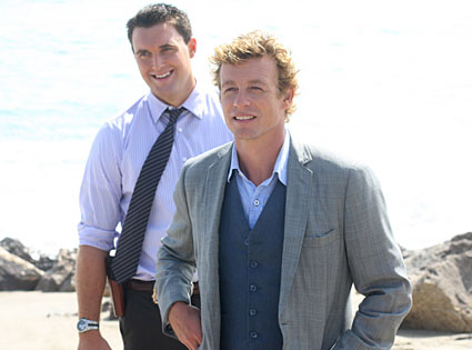 The Mentalist, Simon Baker, Owain Yeoman The Mentalist, Simon Baker, Owain Yeoman